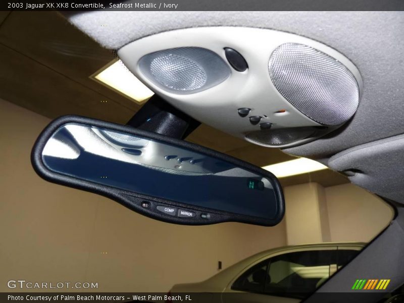 Seafrost Metallic / Ivory 2003 Jaguar XK XK8 Convertible