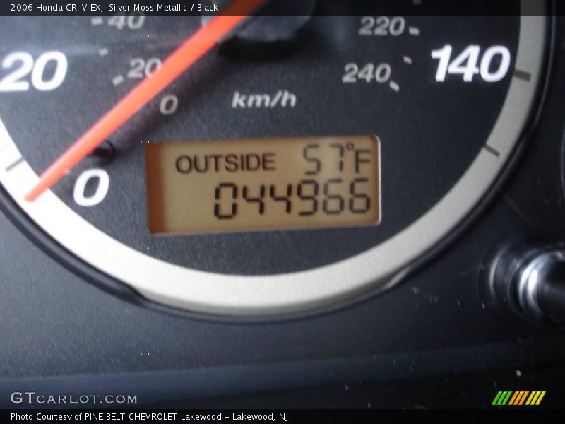 Silver Moss Metallic / Black 2006 Honda CR-V EX