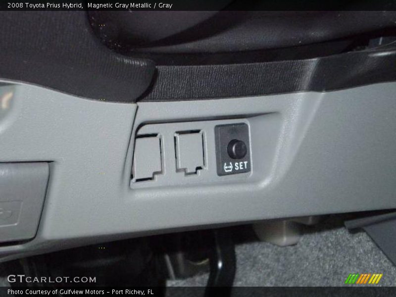 Magnetic Gray Metallic / Gray 2008 Toyota Prius Hybrid
