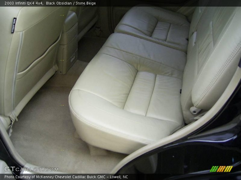 Black Obsidian / Stone Beige 2003 Infiniti QX4 4x4