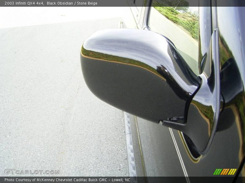 Black Obsidian / Stone Beige 2003 Infiniti QX4 4x4