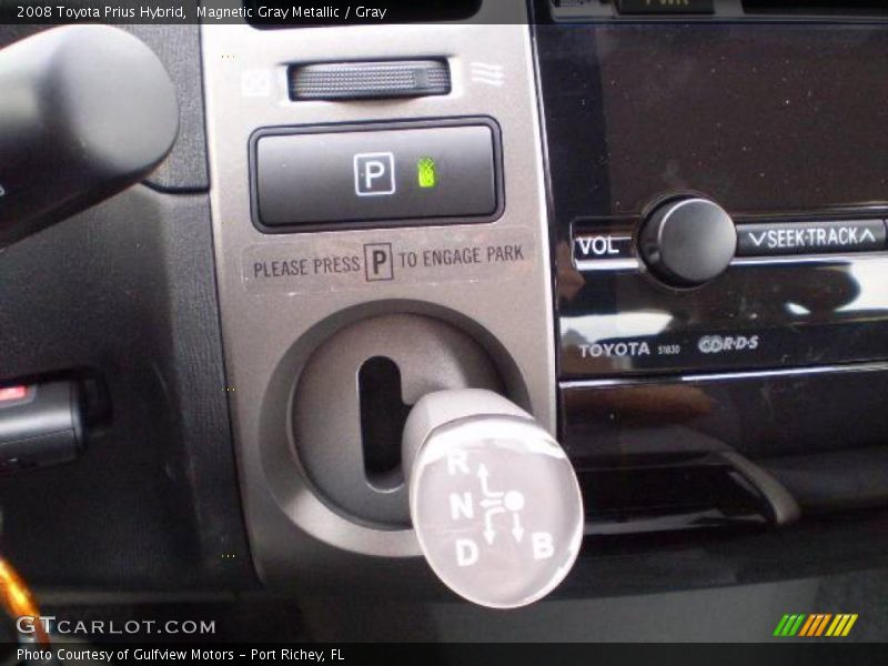 Magnetic Gray Metallic / Gray 2008 Toyota Prius Hybrid