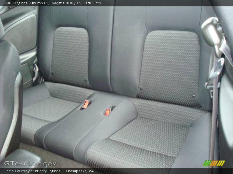 Regatta Blue / GS Black Cloth 2008 Hyundai Tiburon GS