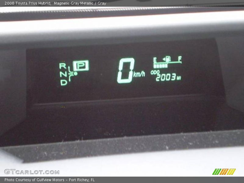 Magnetic Gray Metallic / Gray 2008 Toyota Prius Hybrid