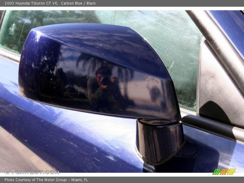 Carbon Blue / Black 2003 Hyundai Tiburon GT V6
