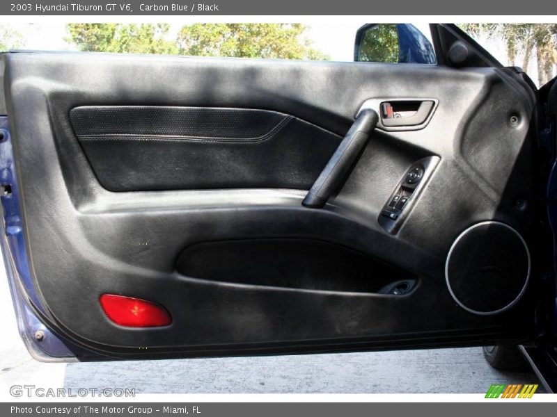 Carbon Blue / Black 2003 Hyundai Tiburon GT V6