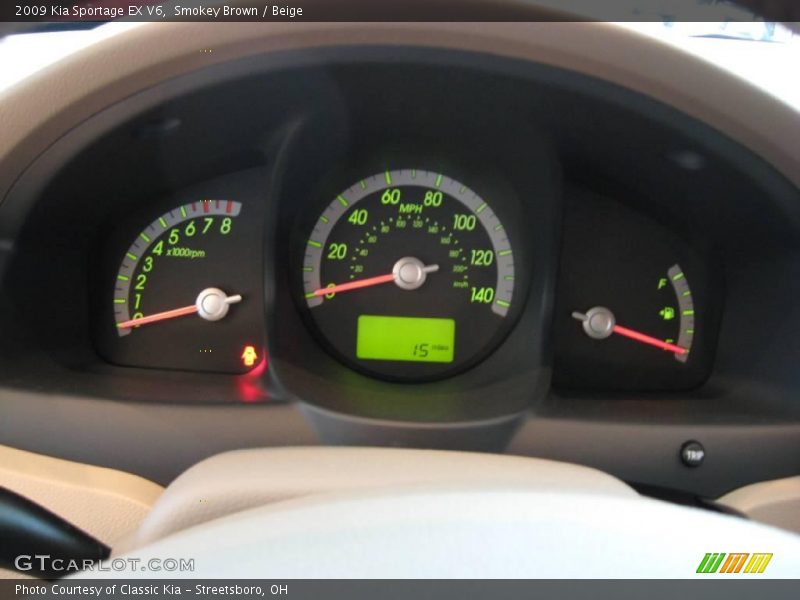 Smokey Brown / Beige 2009 Kia Sportage EX V6
