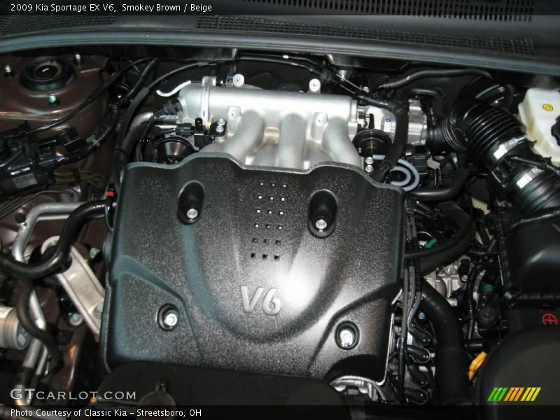 Smokey Brown / Beige 2009 Kia Sportage EX V6