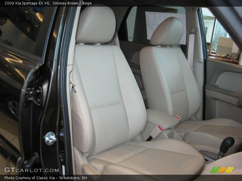 Smokey Brown / Beige 2009 Kia Sportage EX V6