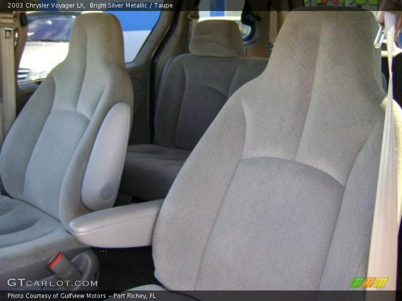 Bright Silver Metallic / Taupe 2003 Chrysler Voyager LX