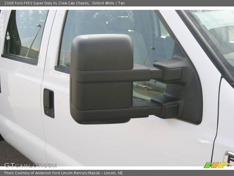 Oxford White / Tan 2008 Ford F450 Super Duty XL Crew Cab Chassis