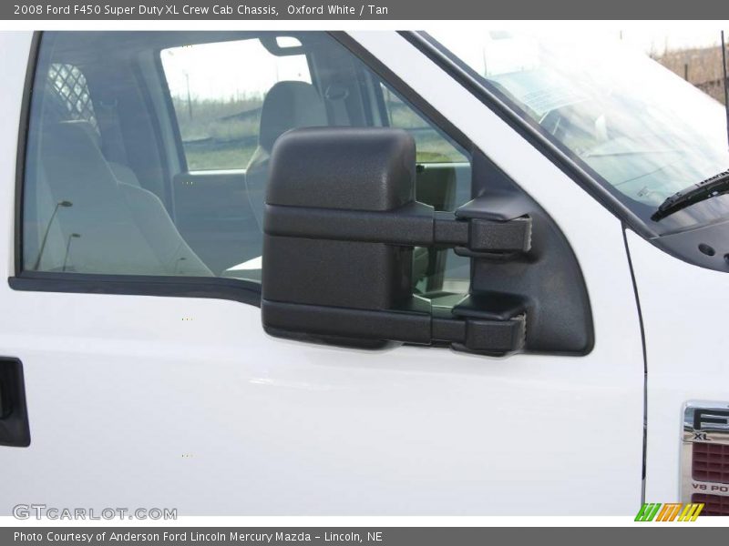 Oxford White / Tan 2008 Ford F450 Super Duty XL Crew Cab Chassis