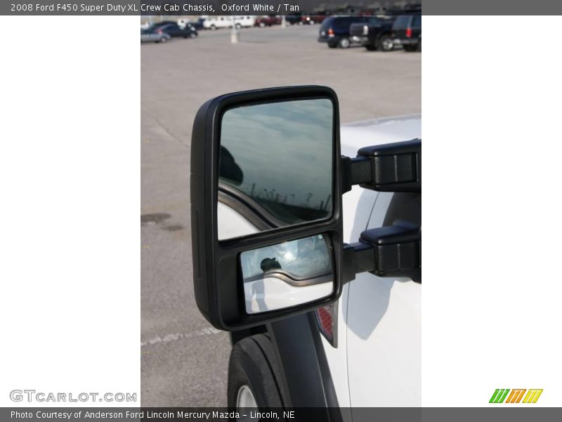 Oxford White / Tan 2008 Ford F450 Super Duty XL Crew Cab Chassis