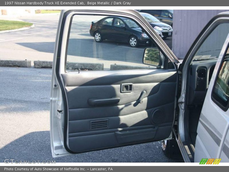 Beige Metallic / Dark Gray 1997 Nissan Hardbody Truck XE Extended Cab