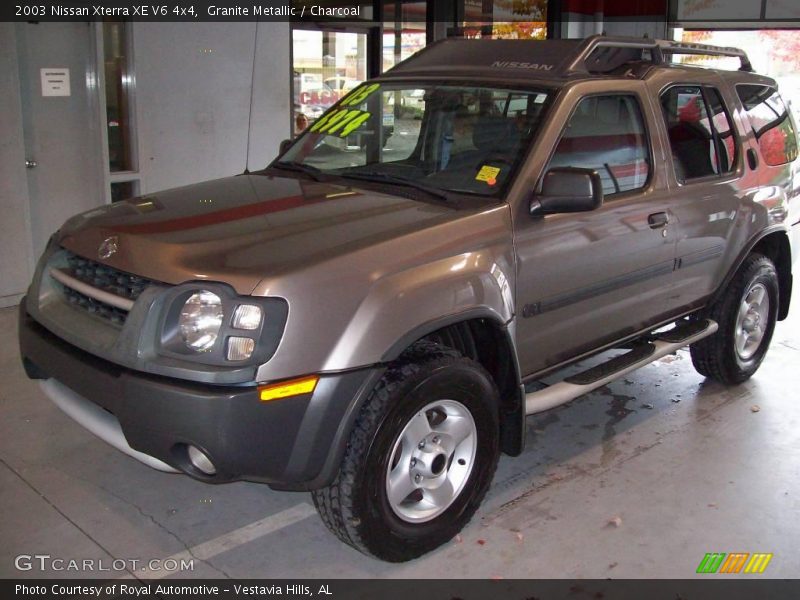 Granite Metallic / Charcoal 2003 Nissan Xterra XE V6 4x4