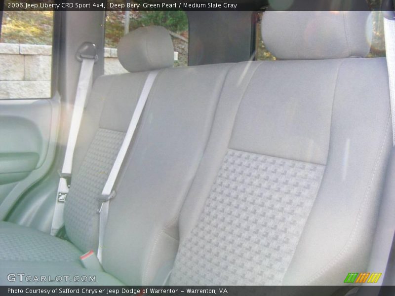 Deep Beryl Green Pearl / Medium Slate Gray 2006 Jeep Liberty CRD Sport 4x4