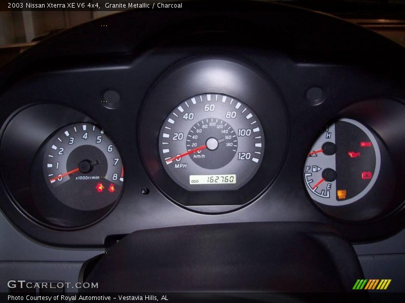 Granite Metallic / Charcoal 2003 Nissan Xterra XE V6 4x4