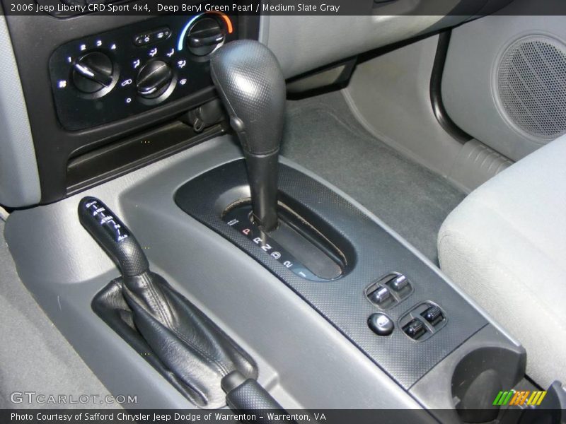 Deep Beryl Green Pearl / Medium Slate Gray 2006 Jeep Liberty CRD Sport 4x4