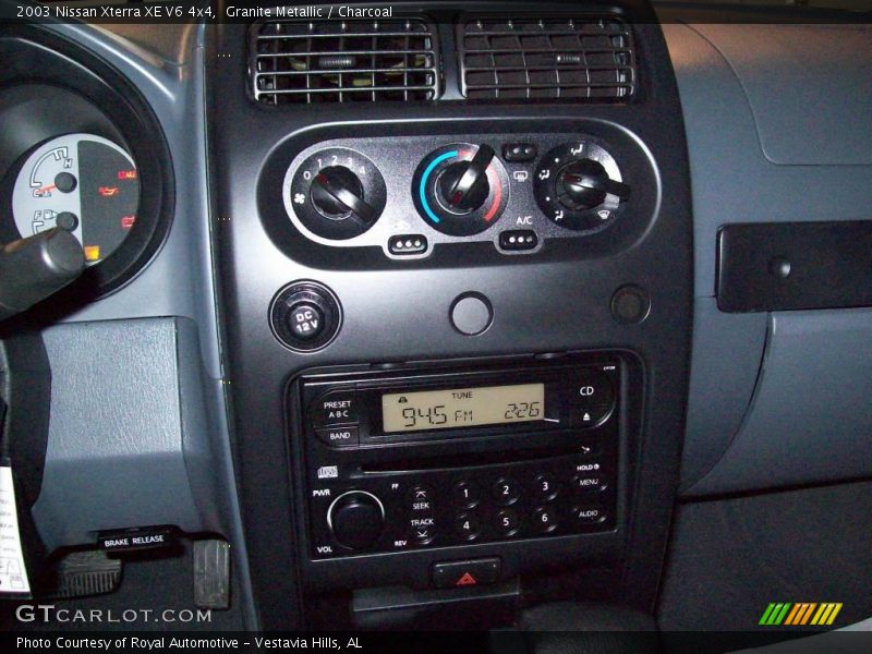 Granite Metallic / Charcoal 2003 Nissan Xterra XE V6 4x4