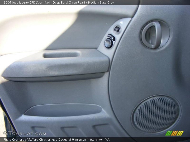 Deep Beryl Green Pearl / Medium Slate Gray 2006 Jeep Liberty CRD Sport 4x4