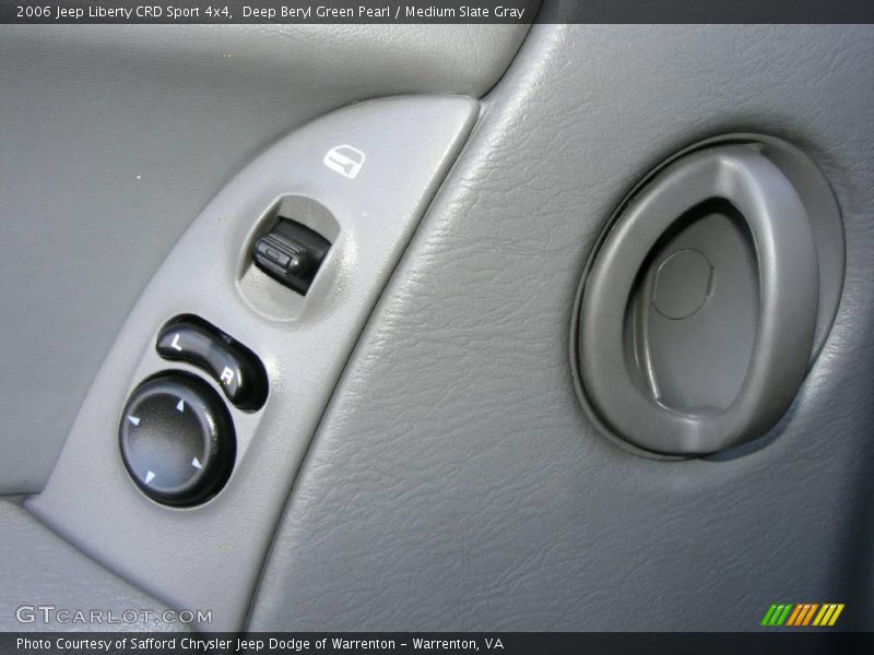 Deep Beryl Green Pearl / Medium Slate Gray 2006 Jeep Liberty CRD Sport 4x4