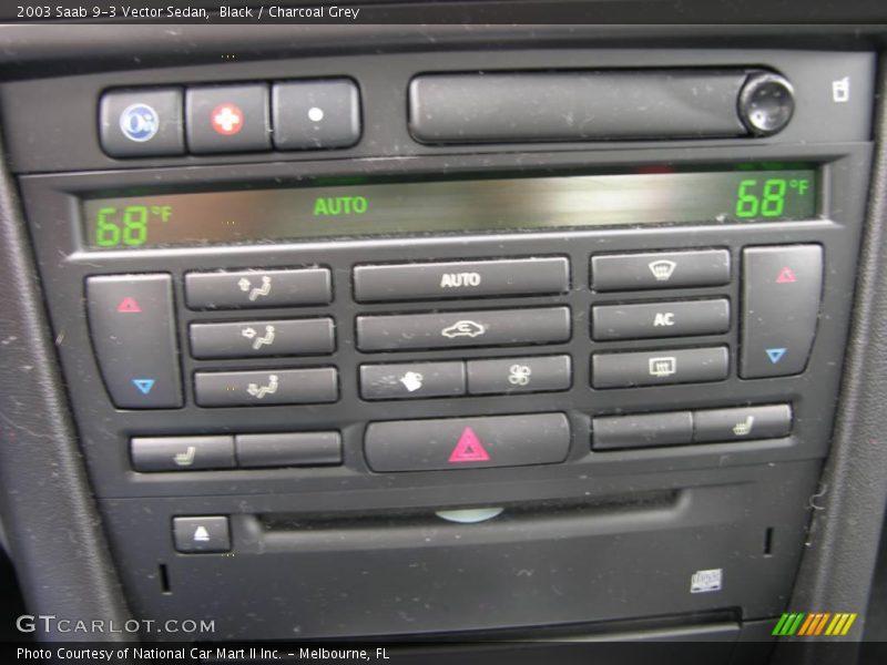 Black / Charcoal Grey 2003 Saab 9-3 Vector Sedan