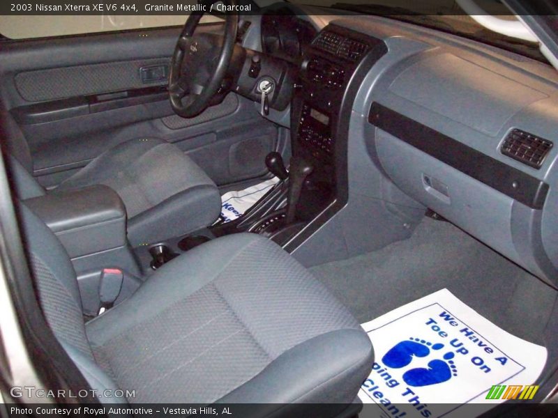 Granite Metallic / Charcoal 2003 Nissan Xterra XE V6 4x4
