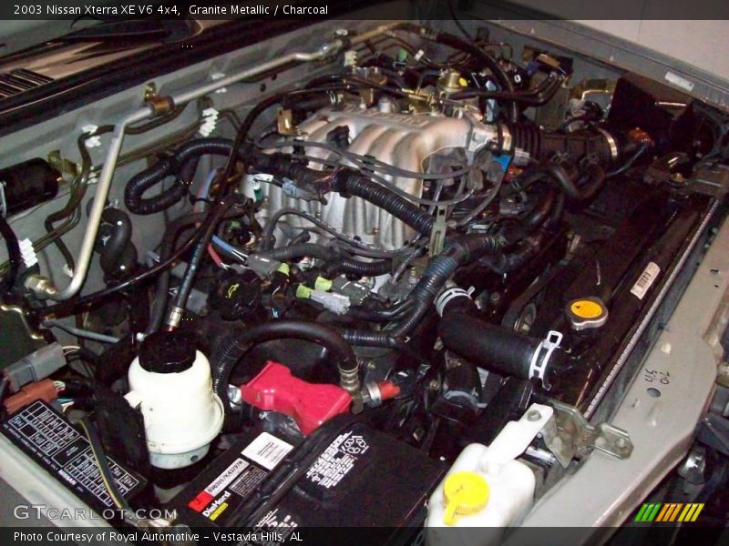 Granite Metallic / Charcoal 2003 Nissan Xterra XE V6 4x4