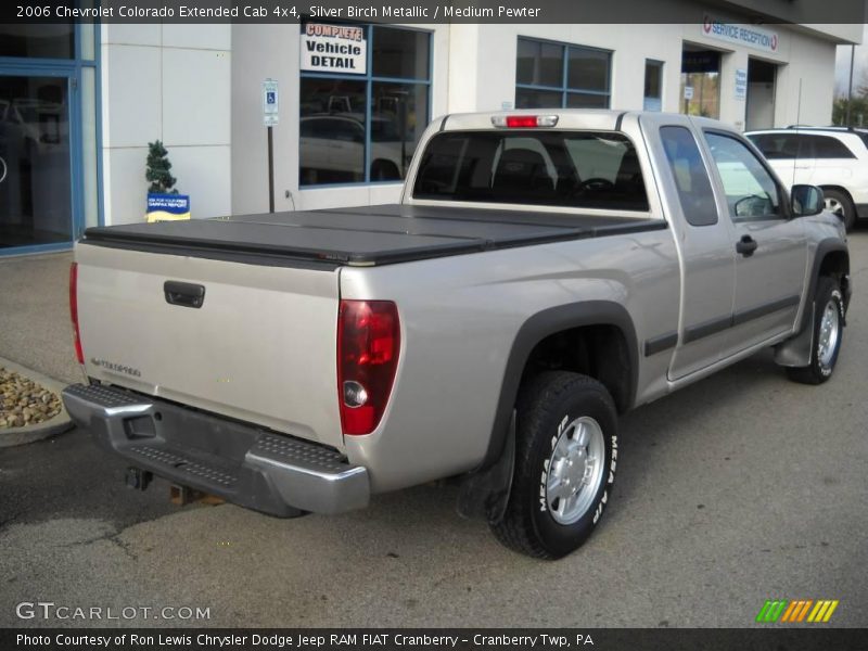 Silver Birch Metallic / Medium Pewter 2006 Chevrolet Colorado Extended Cab 4x4
