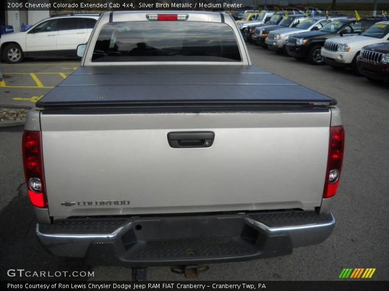 Silver Birch Metallic / Medium Pewter 2006 Chevrolet Colorado Extended Cab 4x4