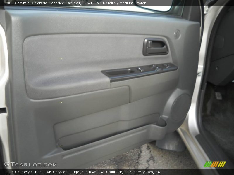 Silver Birch Metallic / Medium Pewter 2006 Chevrolet Colorado Extended Cab 4x4