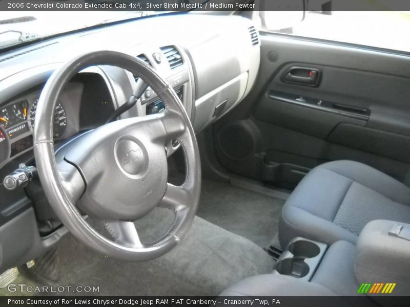 Silver Birch Metallic / Medium Pewter 2006 Chevrolet Colorado Extended Cab 4x4