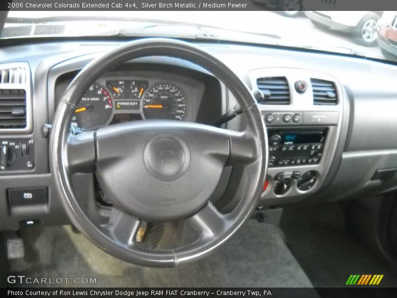 Silver Birch Metallic / Medium Pewter 2006 Chevrolet Colorado Extended Cab 4x4