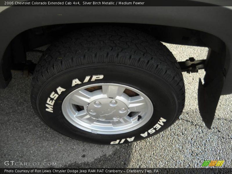 Silver Birch Metallic / Medium Pewter 2006 Chevrolet Colorado Extended Cab 4x4