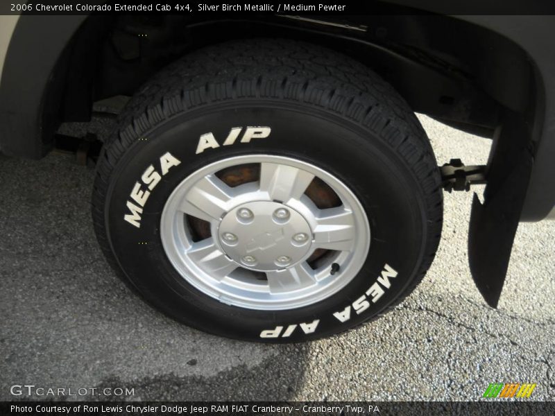 Silver Birch Metallic / Medium Pewter 2006 Chevrolet Colorado Extended Cab 4x4