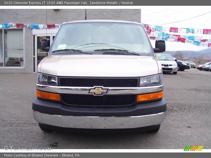 Sandstone Metallic / Neutral 2010 Chevrolet Express LT 1500 AWD Passenger Van