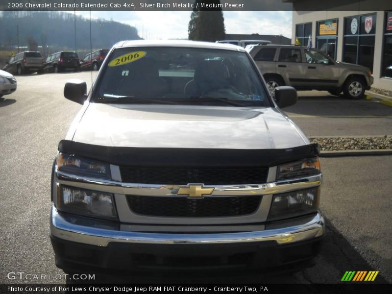 Silver Birch Metallic / Medium Pewter 2006 Chevrolet Colorado Extended Cab 4x4