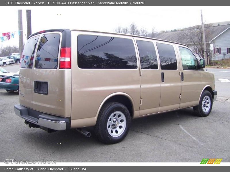 Sandstone Metallic / Neutral 2010 Chevrolet Express LT 1500 AWD Passenger Van