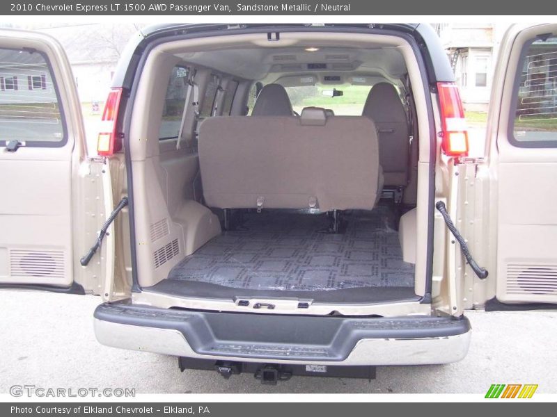 Sandstone Metallic / Neutral 2010 Chevrolet Express LT 1500 AWD Passenger Van