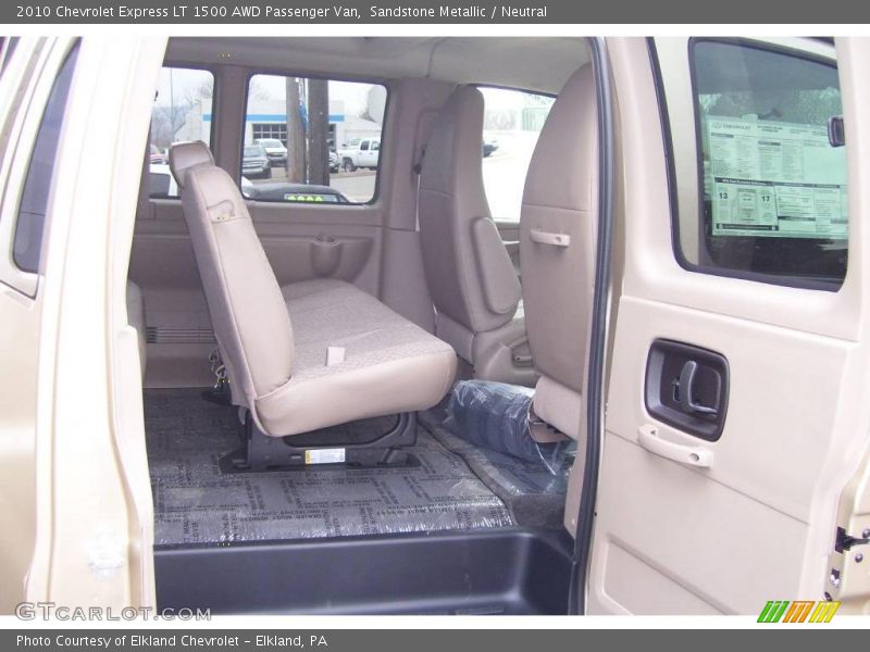 Sandstone Metallic / Neutral 2010 Chevrolet Express LT 1500 AWD Passenger Van