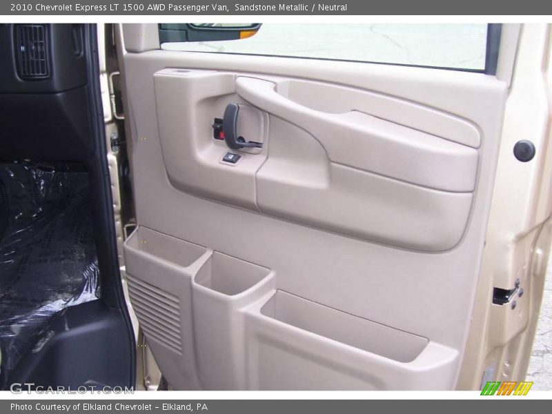 Sandstone Metallic / Neutral 2010 Chevrolet Express LT 1500 AWD Passenger Van