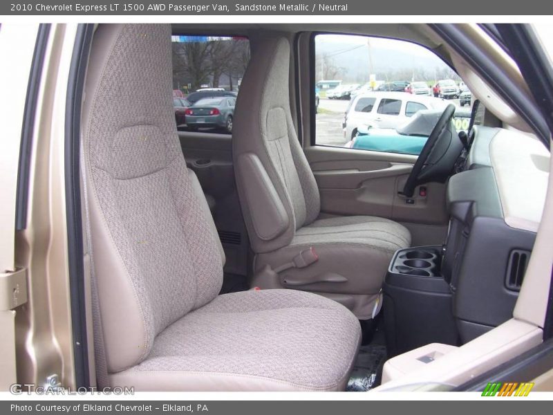 Sandstone Metallic / Neutral 2010 Chevrolet Express LT 1500 AWD Passenger Van