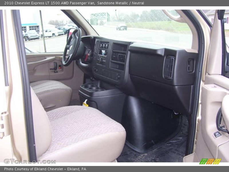 Sandstone Metallic / Neutral 2010 Chevrolet Express LT 1500 AWD Passenger Van