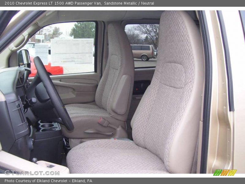 Sandstone Metallic / Neutral 2010 Chevrolet Express LT 1500 AWD Passenger Van