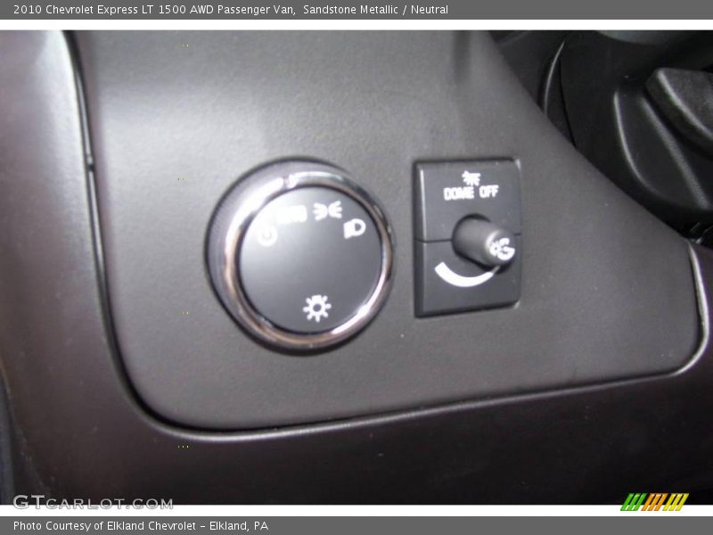 Sandstone Metallic / Neutral 2010 Chevrolet Express LT 1500 AWD Passenger Van