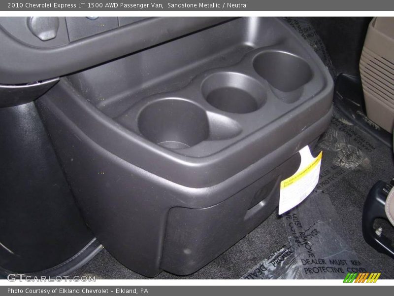 Sandstone Metallic / Neutral 2010 Chevrolet Express LT 1500 AWD Passenger Van