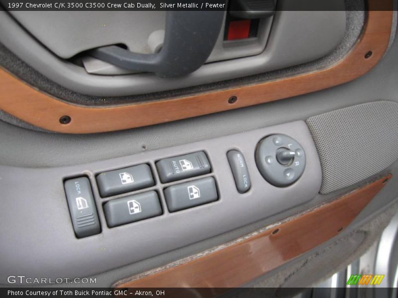 Silver Metallic / Pewter 1997 Chevrolet C/K 3500 C3500 Crew Cab Dually