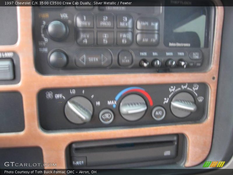 Silver Metallic / Pewter 1997 Chevrolet C/K 3500 C3500 Crew Cab Dually