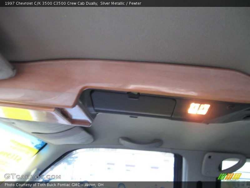 Silver Metallic / Pewter 1997 Chevrolet C/K 3500 C3500 Crew Cab Dually