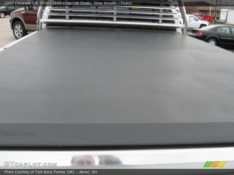 Silver Metallic / Pewter 1997 Chevrolet C/K 3500 C3500 Crew Cab Dually